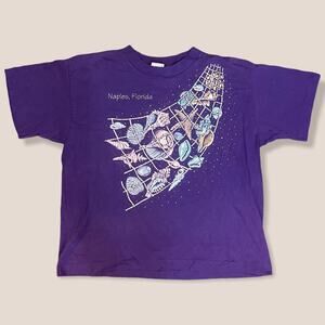 Vintage Naples Florida Seashell Tee